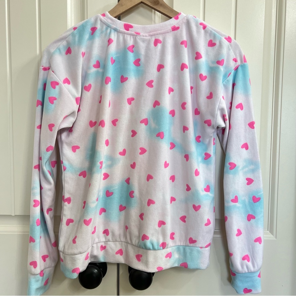 Jellifish Kids Girls Velour Shirt, Size XL (14/16) - Picture 6 of 7